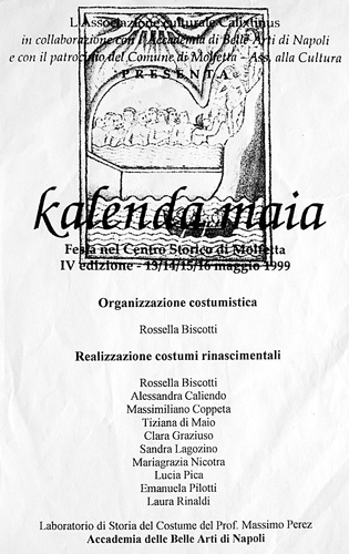 Kalenda Maia locandina